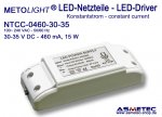 LED-Treiber NTCC-0460-30-35, Konstantstrom 460 mA, 30-35 VDC, 16 Watt