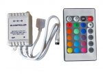 RGB-controller 12 V 6A IR-Remote - 72 Watt
