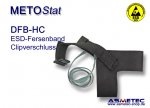ESD-Fersenband DFB-HC, Clipverschluss