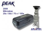 PEAK-Optics 2008-50, Messmikroskop, 50fach