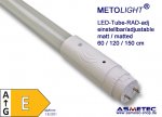 METOLIGHT LED-Röhre-150-23-RAD-adj, 150 cm, kaltweiß, matt, einstellbarer Sensor