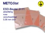 ESD-Verpackungsbeutel 3111, 500 x 600 x 0,08 mm, 100 St je Packung