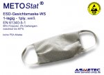 METOSTAT ESD face mask 1-layer, antistatic, white