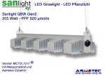 LED grow light SANLIGHT Q5W - 205 watt