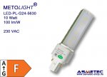 LED-Kompaktröhre G24-10-5630, 230 Volt, 10 Watt, neutralweiß F