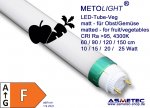 LED-Röhre-090-8VEG-15WM, 90 cm, CRI 95, für Obst & Gemüse