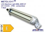 LED-Maschinenleuchte MML-M9R-07, 24 V AC/DC, 7 Watt, 600 lm