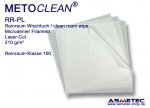 METOCLEAN RR-PL-30, micro fibre clean room wipe, 30 x 30 cm