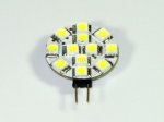 LED-Einsatz G4, 12 Volt, Scheibe 30 mm, 2,2 Watt, warm weiß