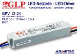 LED driver GLP GPV-12-24, 24 Volt DC, 12 Watt