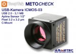USB-Camera Touptek-ICMOS-03100KPA, 3.1 MPix, USB 2.0