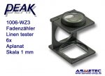 PEAK 1006-WZ3 linen tester, 6x, distortion free