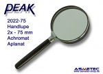 PEAK-Optics 2022-75 Handlupe, 2fach, 75 mm Linse