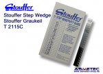 Stouffer T2115C, 21-Stufiger Transmissions-Graukeil, Inkrement 0,15, kalibriert